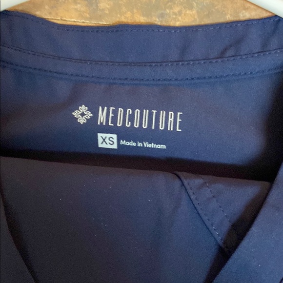 Assorted Scrub Tops - Black, Blue, Purple - Picture 4 of 8